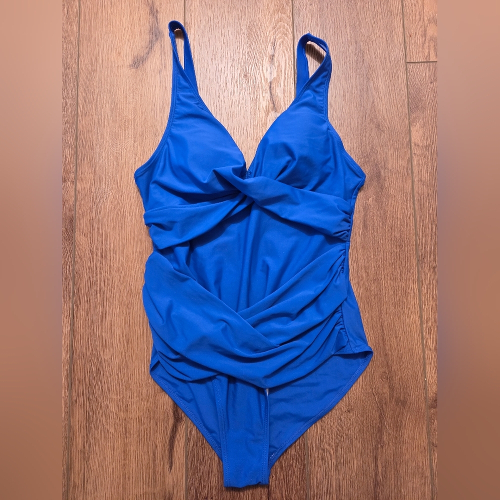 Bright Royal Blue One-Piece Swimsuit